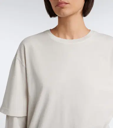 AGOLDE Lois layered cotton jersey T-shirt | Thumbnail 5 AGOLDE Lois layered cotton jersey T-shirt | Thumbnail 5