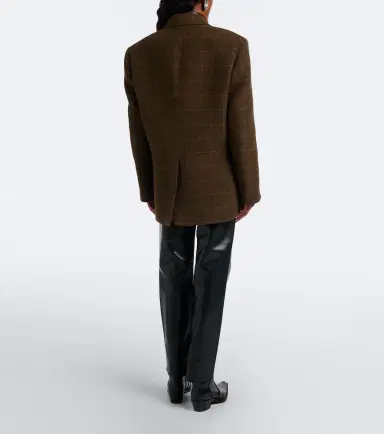 AGOLDE Lana leather-blend straight pants | Thumbnail 2 AGOLDE Lana leather-blend straight pants | Thumbnail 2