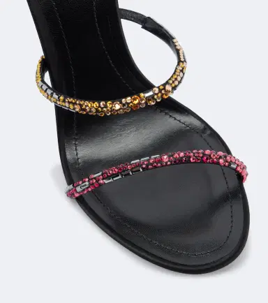 René Caovilla x Swarowski Cleo embellished satin sandals | Thumbnail 4 René Caovilla x Swarowski Cleo embellished satin sandals | Thumbnail 4