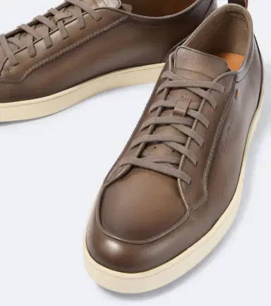 Santoni Leather sneakers | Thumbnail 5