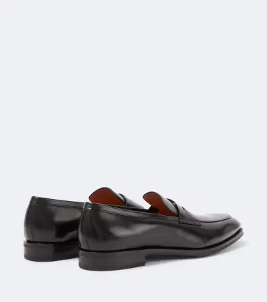 Santoni Leather penny loafers | Thumbnail 4 Santoni Leather penny loafers | Thumbnail 4