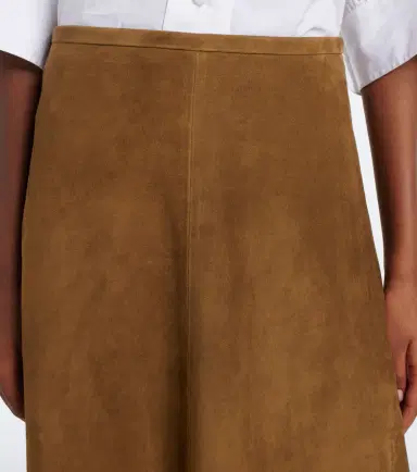 Joseph Helius suede midi skirt | Thumbnail 6