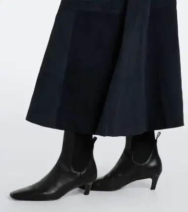 Joseph Helius suede midi skirt | Thumbnail 5