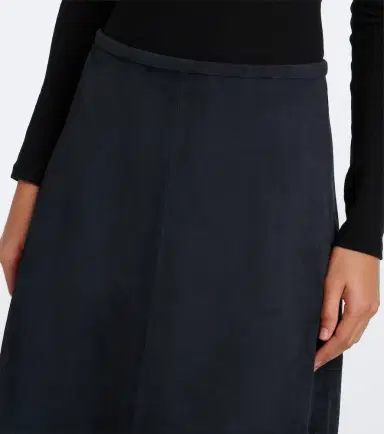 Joseph Helius suede midi skirt | Thumbnail 6