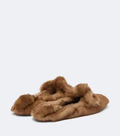 Zimmermann Carousel shearling ballet flats | Thumbnail 3 Zimmermann Carousel shearling ballet flats | Thumbnail 3