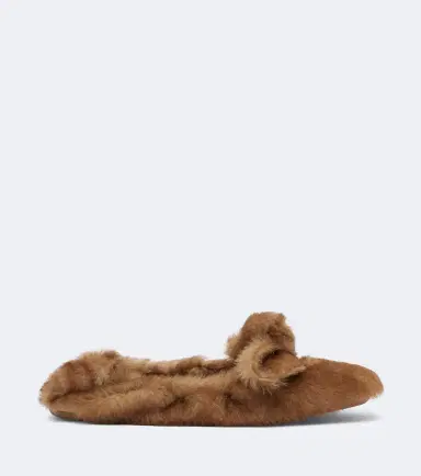 Zimmermann Carousel shearling ballet flats | Thumbnail 4 Zimmermann Carousel shearling ballet flats | Thumbnail 4