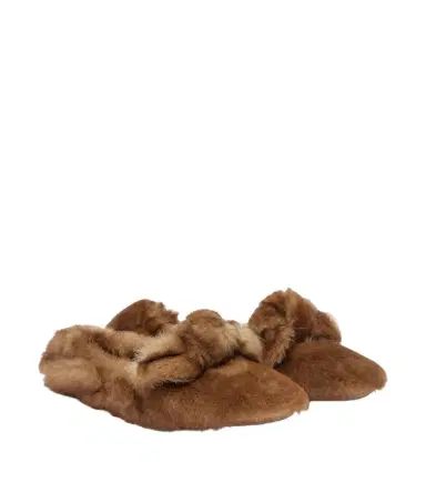 Zimmermann Carousel shearling ballet flats | Thumbnail 1 Zimmermann Carousel shearling ballet flats | Thumbnail 1
