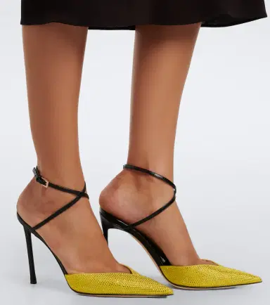 Tom Ford Selen embellished leather slingback pumps | Thumbnail 6