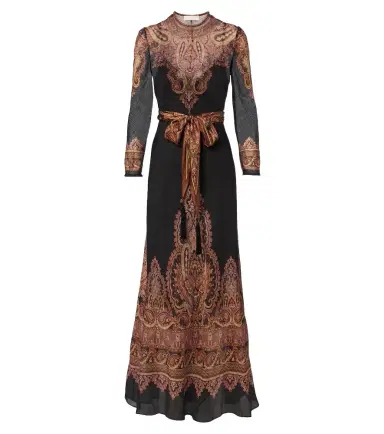 Zimmermann Ascent paisley linen and silk maxi dress | Thumbnail 1 Zimmermann Ascent paisley linen and silk maxi dress | Thumbnail 1