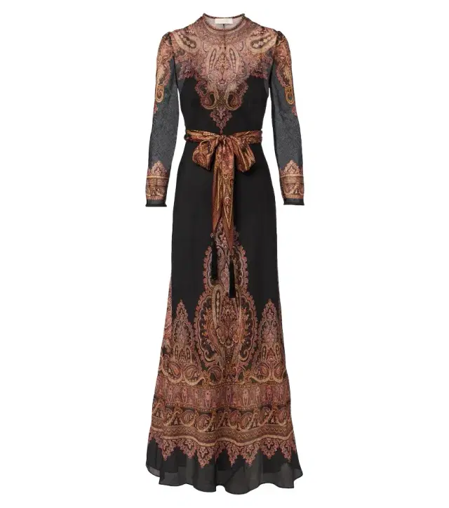 Zimmermann Ascent paisley linen and silk maxi dress