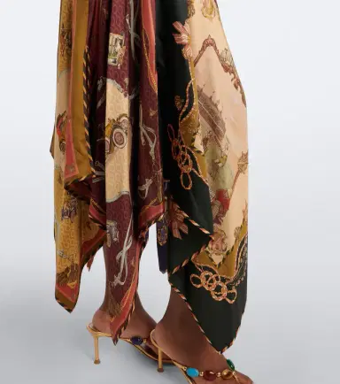 Zimmermann Valiant draped printed silk maxi skirt | Thumbnail 5 Zimmermann Valiant draped printed silk maxi skirt | Thumbnail 5