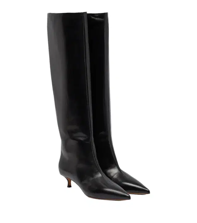 Le Monde Béryl Le Monde Béryl Babouche leather knee-high boots