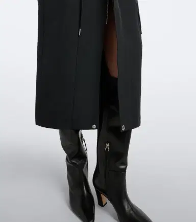 Sacai Cotton-blend zip-up midi skirt | Thumbnail 6 Sacai Cotton-blend zip-up midi skirt | Thumbnail 6