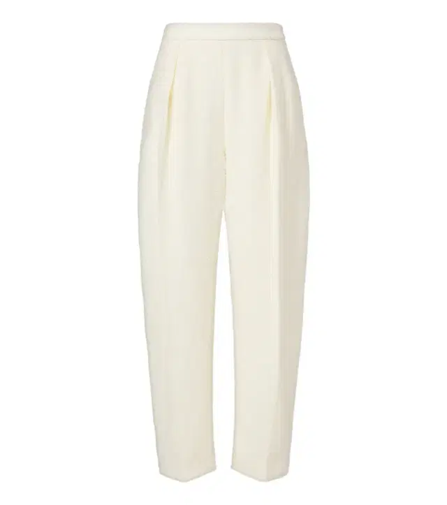RÓHE Róhe Wool-blend bouclé barrel-leg pants
