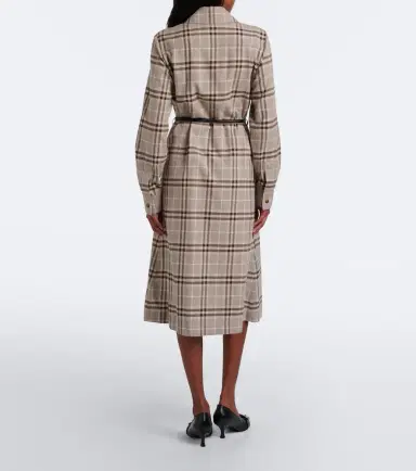 Burberry Check belted cotton shirt dress | Thumbnail 2