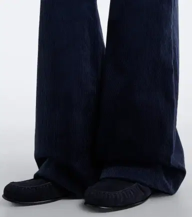 Veronica Beard Cotton corduroy wide-leg pants | Thumbnail 6 Veronica Beard Cotton corduroy wide-leg pants | Thumbnail 6