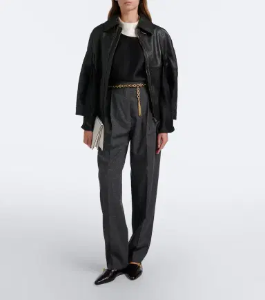 7 For All Mankind Leather cape | Thumbnail 2