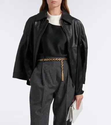 7 For All Mankind Leather cape | Thumbnail 5