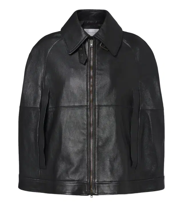 7 For All Mankind Leather cape