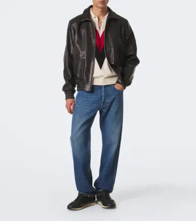 Valentino Garavani Stud Up leather-trimmed sneakers | Thumbnail 7 Valentino Garavani Stud Up leather-trimmed sneakers | Thumbnail 7