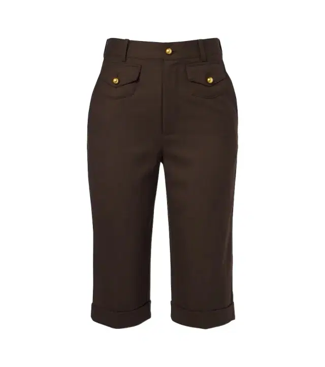 Xu Zhi Wool capri pants
