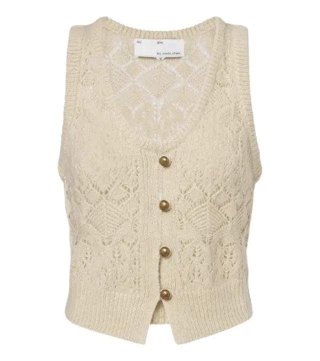 Xu Zhi Open-knit sweater vest