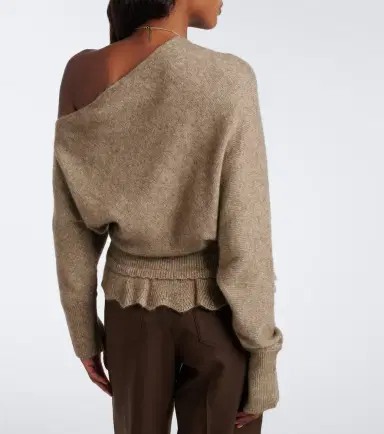 Xu Zhi Ruffled asymmetric sweater | Thumbnail 5 Xu Zhi Ruffled asymmetric sweater | Thumbnail 5