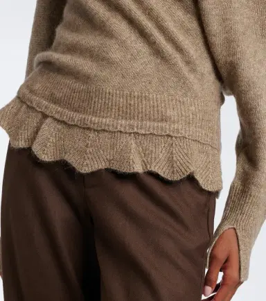 Xu Zhi Ruffled asymmetric sweater | Thumbnail 6 Xu Zhi Ruffled asymmetric sweater | Thumbnail 6