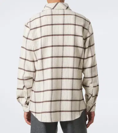 God’s True Cashmere Expedition plaid cashmere shirt with rose quartz | Thumbnail 2