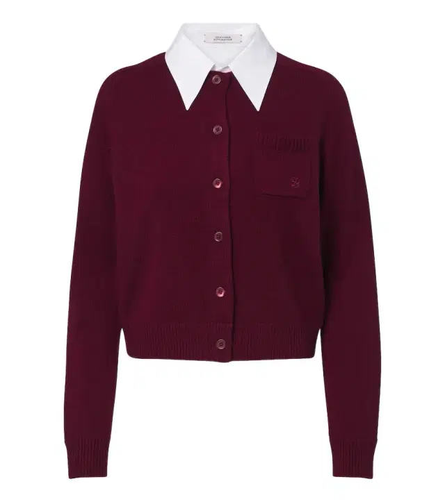 Dorothee Schumacher Layered wool and cashmere cardigan