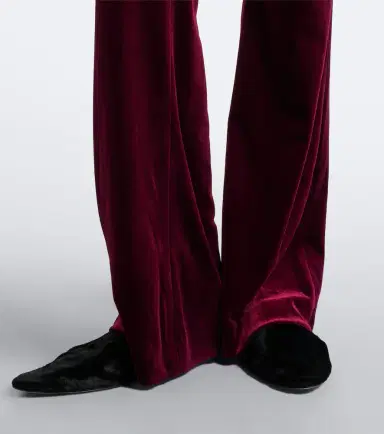 Dorothee Schumacher Velvet flared pants | Thumbnail 2