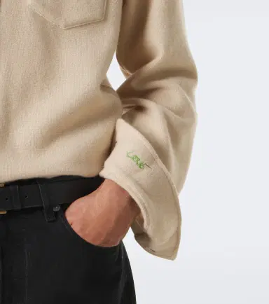 God’s True Cashmere Cashmere shirt with rose quartz | Thumbnail 3 God’s True Cashmere Cashmere shirt with rose quartz | Thumbnail 3