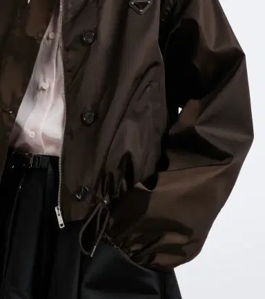 Prada Re-Nylon cropped jacket | Thumbnail 6