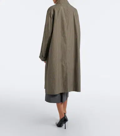 Prada Checked technical trench coat | Thumbnail 3 Prada Checked technical trench coat | Thumbnail 3