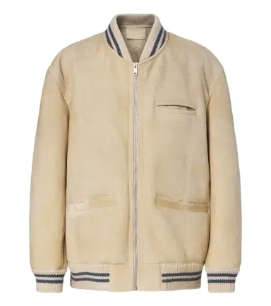 Prada Wool-trimmed shearling bomber jacket | Thumbnail 1