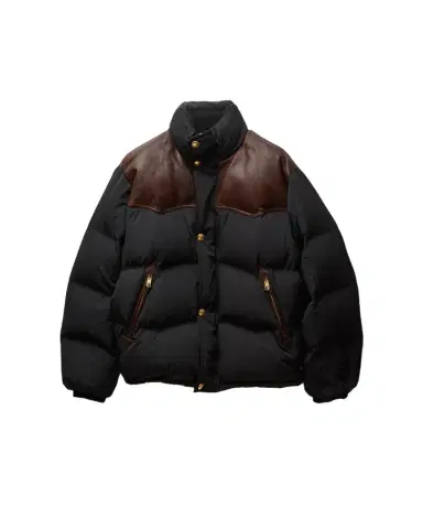 Versace Leather-Trim Padded Jacket | Thumbnail 1
