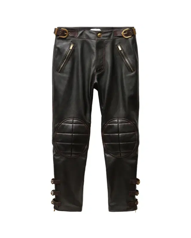 Versace Nappa Biker Pants