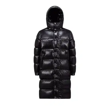 Moncler Hanoverian Hooded Long Down Jacket | Thumbnail 1 Moncler Hanoverian Hooded Long Down Jacket | Thumbnail 1