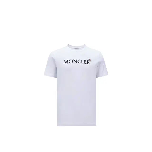 Flocked Logo Cotton T-shirt Flocked Logo Cotton T-shirt