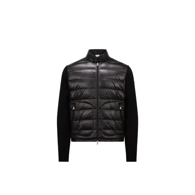 Moncler Padded Wool Zip-up Cardigan