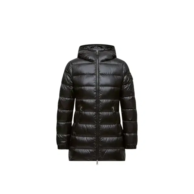 Glements Hooded Mid-length Down Jacket