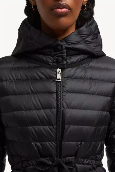 Moncler Barbel Hooded Fit & Flare Long Down Jacket | Thumbnail 8 Moncler Barbel Hooded Fit & Flare Long Down Jacket | Thumbnail 8