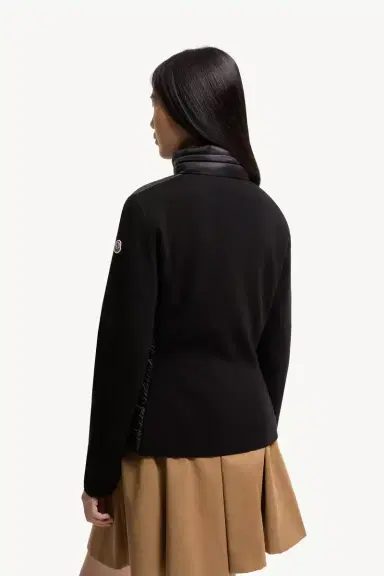Moncler Padded Wool Zip-up Cardigan | Thumbnail 6 Moncler Padded Wool Zip-up Cardigan | Thumbnail 6