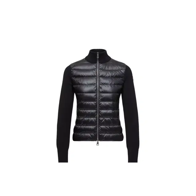 Moncler Padded Wool Zip-up Cardigan
