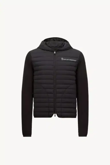 Moncler Grenoble Padded Cotton Zip-up Hoodie | Thumbnail 2 Moncler Grenoble Padded Cotton Zip-up Hoodie | Thumbnail 2