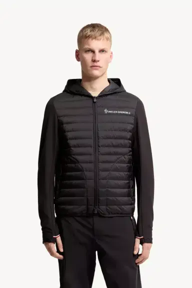 Moncler Grenoble Padded Cotton Zip-up Hoodie | Thumbnail 5 Moncler Grenoble Padded Cotton Zip-up Hoodie | Thumbnail 5