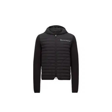 Moncler Grenoble Padded Cotton Zip-up Hoodie | Thumbnail 1 Moncler Grenoble Padded Cotton Zip-up Hoodie | Thumbnail 1