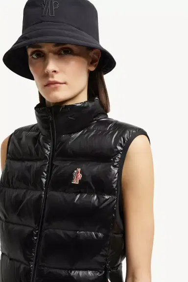 Moncler Grenoble Padded Zip-up Jersey Vest | Thumbnail 4 Moncler Grenoble Padded Zip-up Jersey Vest | Thumbnail 4