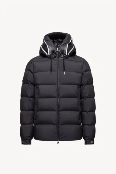 Moncler Cardere Hooded Short Down Jacket | Thumbnail 2