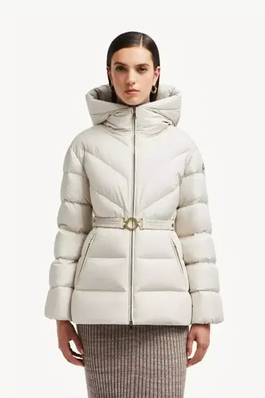 Moncler Brosse Diagonal-quilted Hooded Short Down Jacket | Thumbnail 5 Moncler Brosse Diagonal-quilted Hooded Short Down Jacket | Thumbnail 5